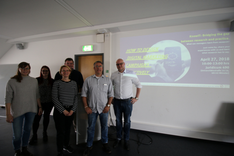 Managers From Munster In Channel Management Lecture Marketing Center Munster