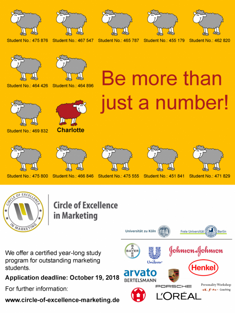 Circle Of Excellence In Marketing Jetzt Bewerben Bis 19102018