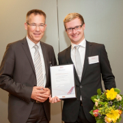 Dr. Johannes Wissman (links) mit seinem Doktorvater Prof. Dr. Manfred Krafft